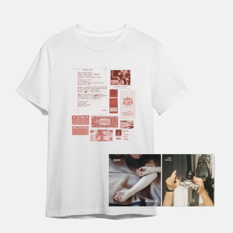 Pack JUNO - Camiseta + CD BCN626 + CD BCN747