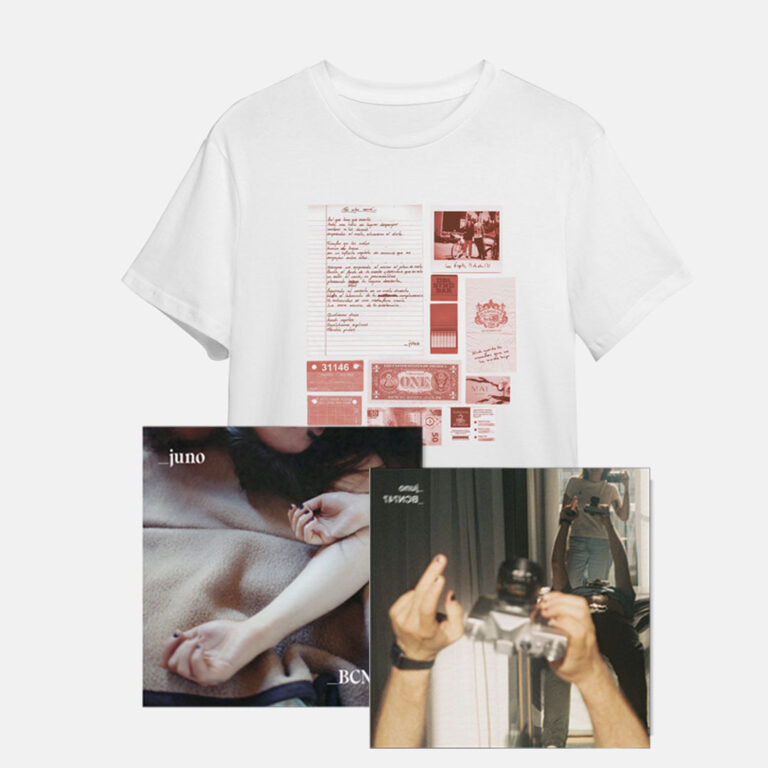 Pack JUNO - Camiseta + Vinilo BCN626 + Vinilo BCN747